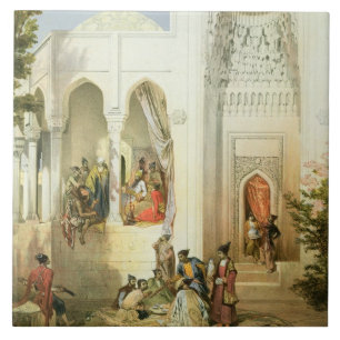Het paleis van de Khan van Bakoe, het schiereiland Tegeltje