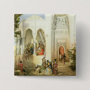 Het paleis van de Khan van Bakoe, het schiereiland Vierkante Button 5,1 Cm