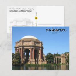 Het paleis van fijne kunsten, CA - briefkaart