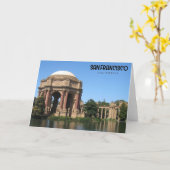 Het paleis van fijne kunsten, CA - kaart (Gele Bloem)