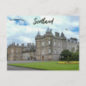 Het Paleis van Holyroodhouse Edinburgh Schotland Briefkaart (Voorkant)