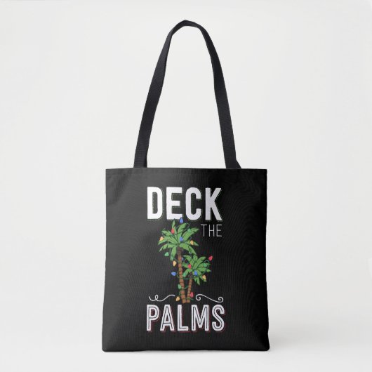 Het palmpalm Tropical Hawaii-kerstpalm decimeert Draagtas (Voorkant)