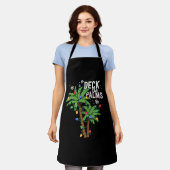 Het palmpalm Tropical Hawaii-kerstpalm decimeert Schort (Gedragen)