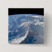 Het Panamakanaal Vierkante Button 5,1 Cm (Voorkant)