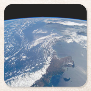 Het Panamakanaal Vierkante Kartonnen Onderzetter