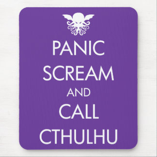 Het Paniek van het scherm en de Cthulhu van de Vra Muismat