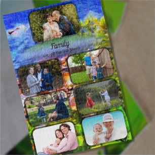 Het panoramische pad van de familie Yelapa 0819 Legpuzzel