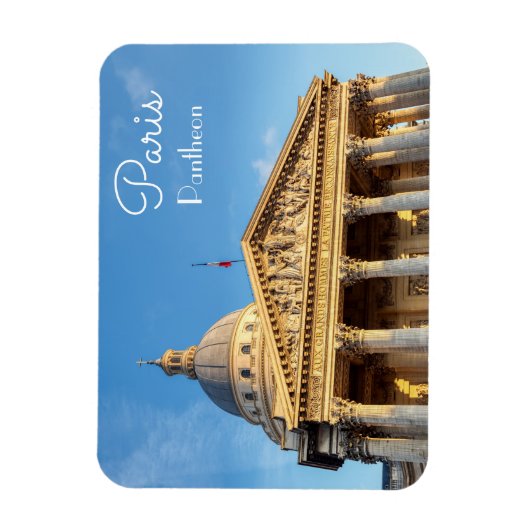 Het Pantheon in Parijs, Frankrijk Magneet (Verticaal)
