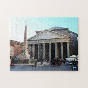 Het Pantheon in Rome, Italië Legpuzzel