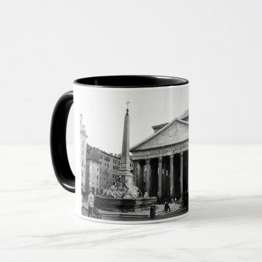 Het Pantheon in Rome, Italië Mok (Voorkant links)