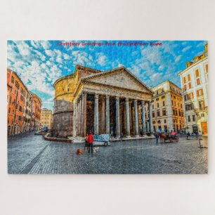 Het Pantheon Rome Italië Jigzaag Puzzle Legpuzzel