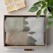 Het papaverveld bij Argenteuil door Claude Monet Tissuepapier (Geschenk)