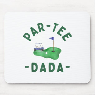 Het Par T-shirt Dada Hole in One Golf Parents Matc Muismat