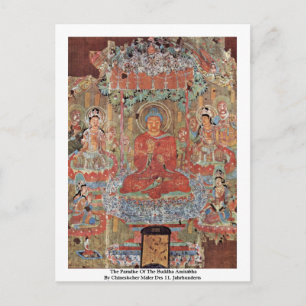 Het paradijs van de Boeddha Amitabha Briefkaart