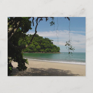 Het Paradijs van het Strand van Costa Rica Briefkaart