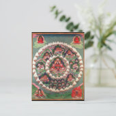 Het paradijs van Shambhala, Tibetan Banner Briefkaart (Staand voorkant)