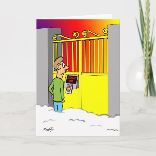 Het parelachtige Aantal van de Speld van Poorten Kaart (Voorkant)