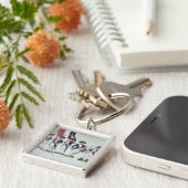 Het Parisiaanse Leger tijdens de Franse Sleutelhanger (Zijkant)