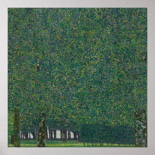 Het park - Gustav Klimt (1910 of eerder) Poster (Voorkant)