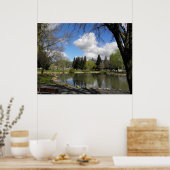 Het park na het Storm Poster (Keuken)