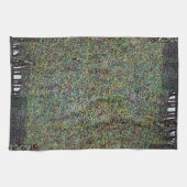 Het park van Gustav Klimt,  Art Nouveau Theedoek (Horizontaal)