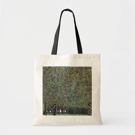 Het park van Gustav Klimt, Art Nouveau Tote Bag (Voorkant)