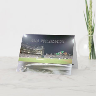 Het Park van het honkbal, San Francisco Kaart