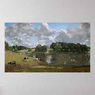 Het Park van Wivenhoe, Essex door John Constable Poster