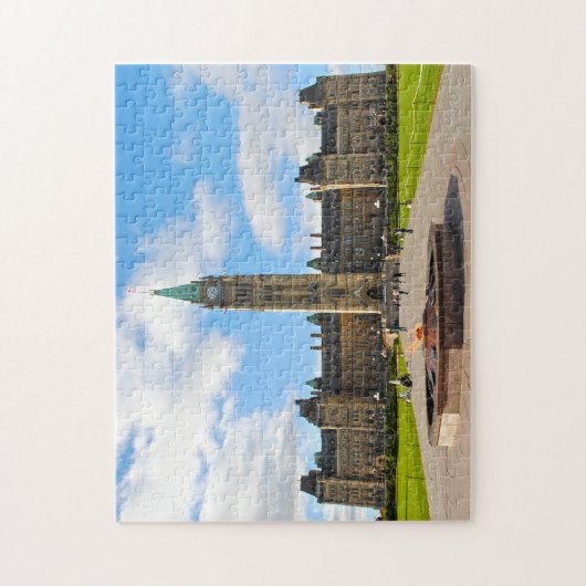 Het Parlement bouwt Ottawa. Legpuzzel (Verticaal)