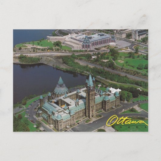 Het Parlement Hill - Briefkaart (Voorkant)