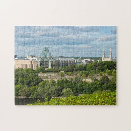Het parlement Hill Ottawa. Legpuzzel (Horizontaal)