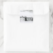 Het Parlement in Edinburgh Vierkante Sticker (Tas)