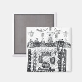 Het Parlement van Edward I Magneet (Voorkant / Achterkant)