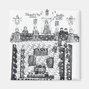 Het Parlement van Edward I Magneet