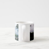 Het parlement van Londen Big Ben Thames, Landschap Espresso Kop (Achterkant)