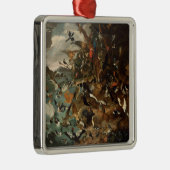 Het parlement van vogels metalen ornament (Rechts)