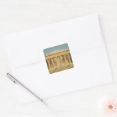 Het Parthenon, Athene, 1810-37 Vierkante Sticker (Envelop)