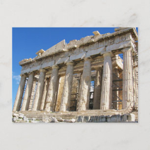 Het Parthenon bij Acropolis 447 BC Briefkaart