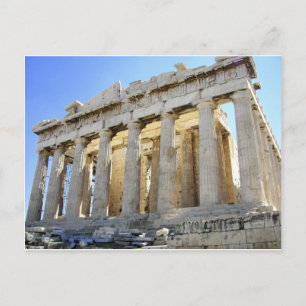 Het Parthenon op de Akropolis Briefkaart