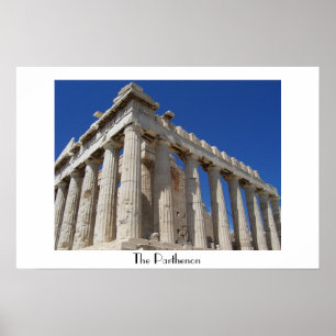 Het Parthenon Poster