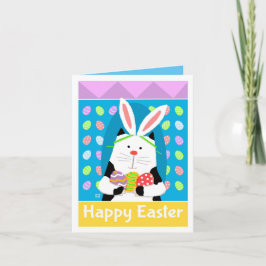 Het Pasen Kitty Konijn! Kaart