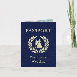 het paspoort van het bestemmingshuwelijk