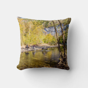 Het passeren van de Buffalo River Photo Pillow Kussen
