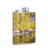 Het passeren van de buffelkolf heupfles (Rechts)