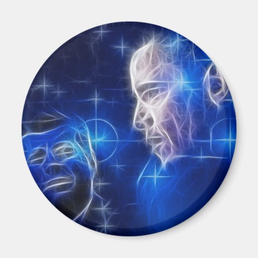 Het passeren van de fakkel II Magneet (Voorkant)