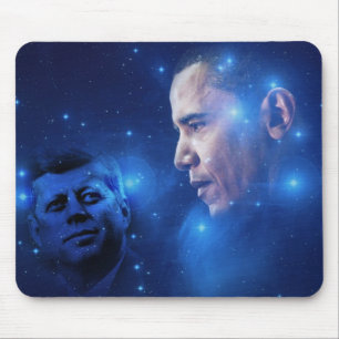 Het passeren van de Torch, John F. Kennedy Barack  Muismat