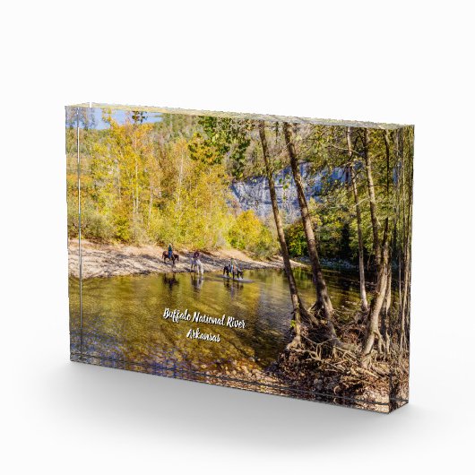 Het passeren van het buffelrivierfotoblok fotoblokken (Rechts)