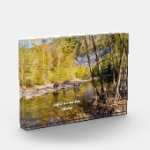 Het passeren van het buffelrivierfotoblok fotoblokken (Links)