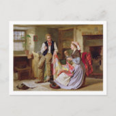 Het patchwork-kwilt briefkaart (Voorkant)