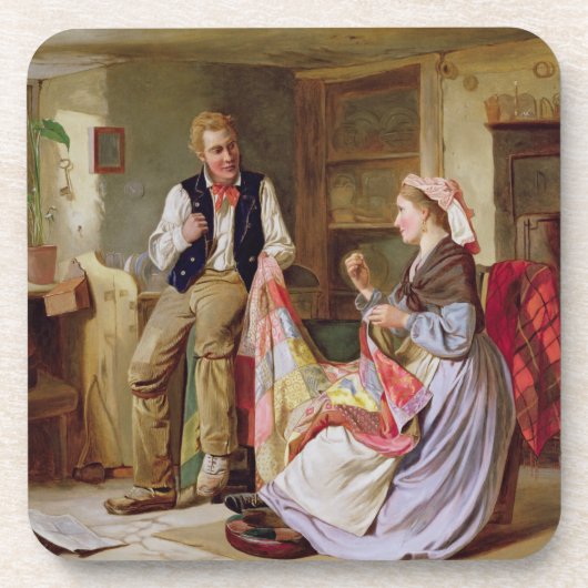 Het patchwork-kwilt drankjes onderzetter (Voorkant)